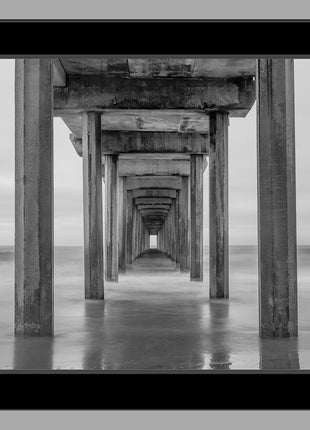 Pacific Tides Black and White