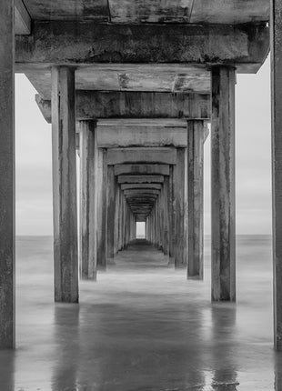 Pacific Tides Black and White