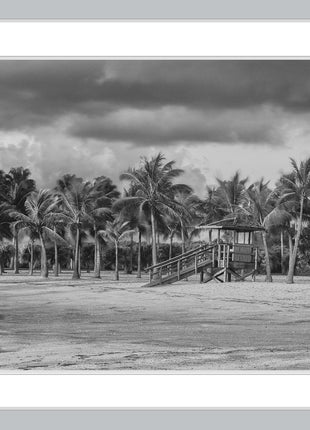 The Lagoon Black and White