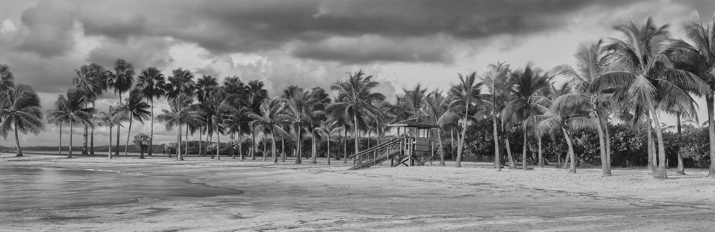 The Lagoon Black and White