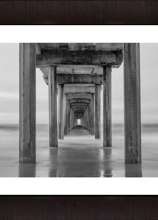 Pacific Tides Black and White