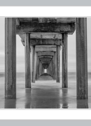 Pacific Tides Black and White